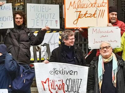 Demonstration der MieterWerkStadt Charlottenburg für Milieuschutz und den Erhalt bezahlbaren Wohnraums.